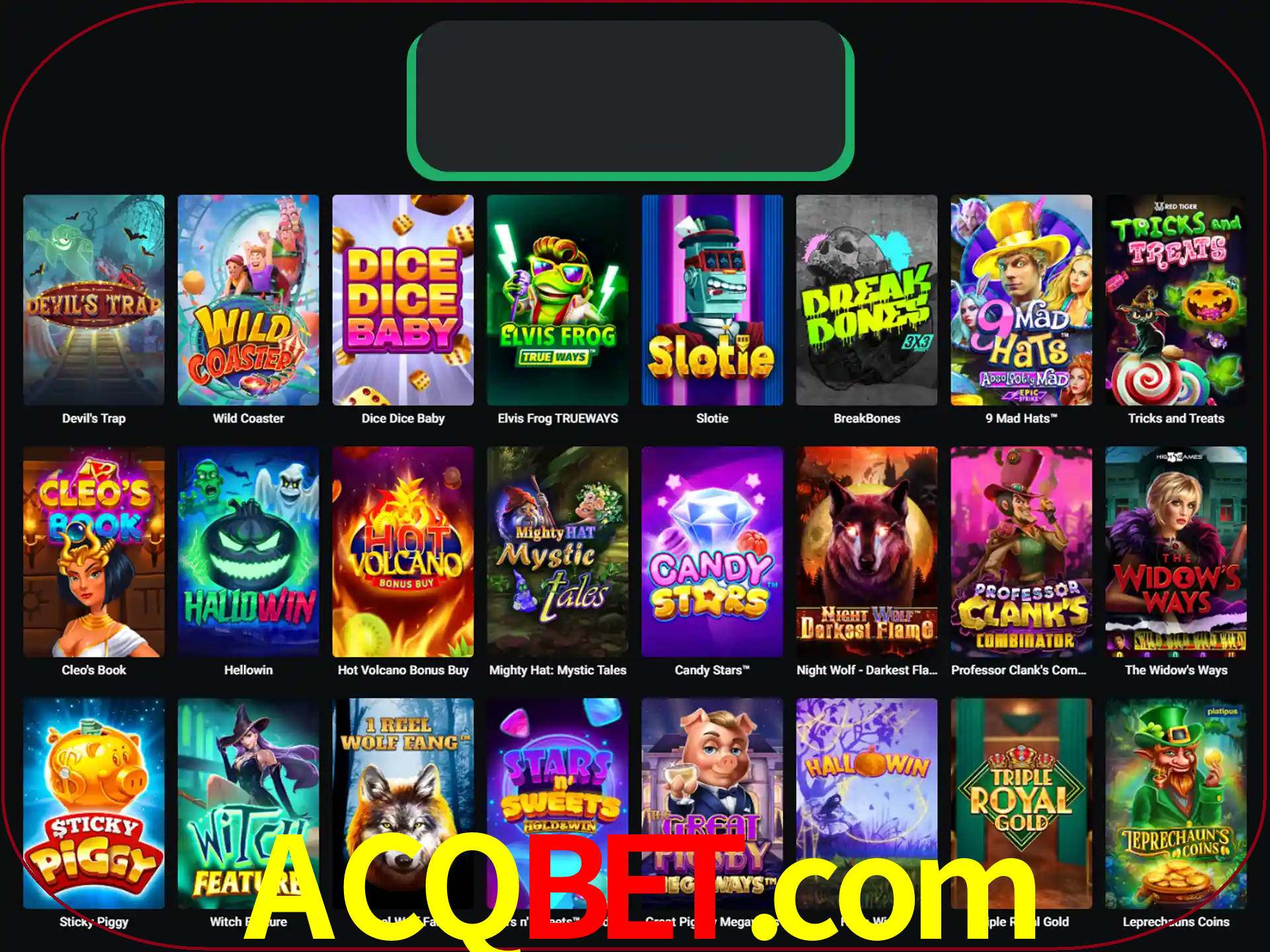 Procure por seus amados jogos de slot.