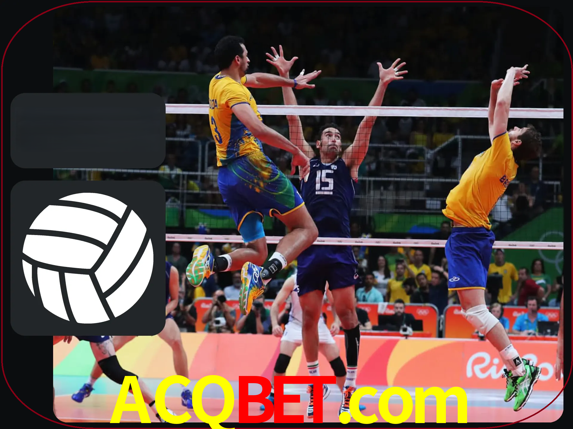 Fazer enormes ganhos apostando nas equipes de vôlei.