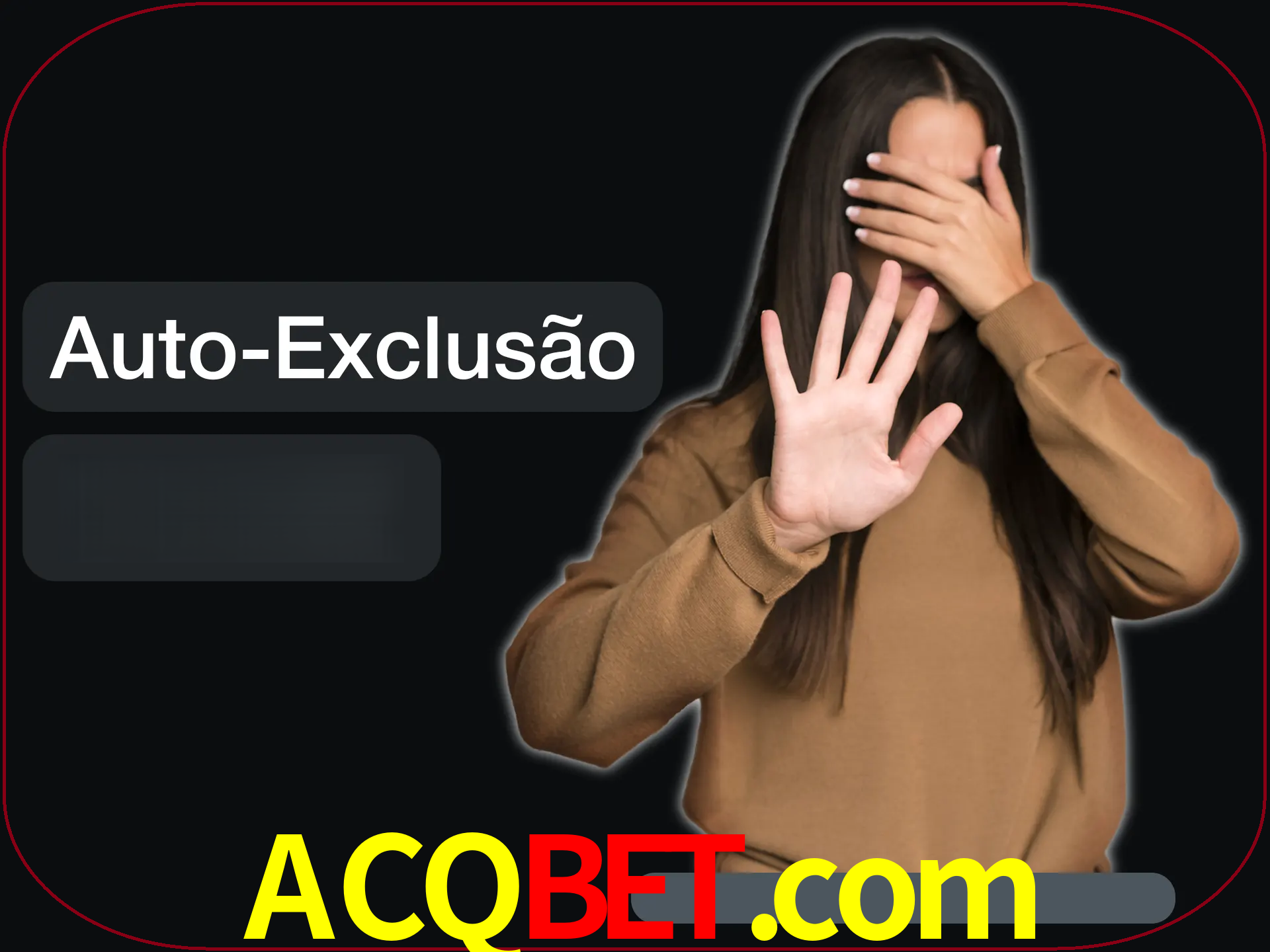 Você pode desistir se sentir anexiedade.